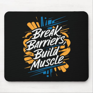 Break Barriers Mouse Pad