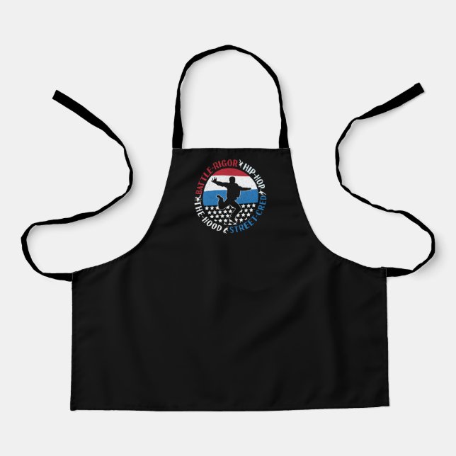 Break Dance Breakdancing Hip-Hop Boy Apron (Front)