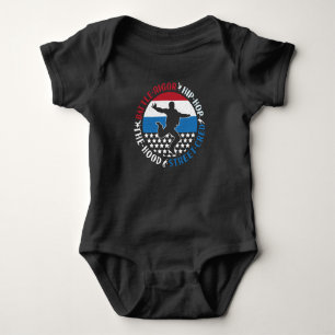 Break Dance Breakdancing Hip-Hop Boy Baby Bodysuit