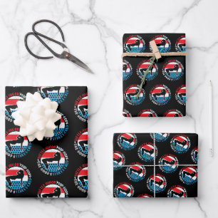 Break Dance Breakdancing Hip-Hop Dancer Girl Wrapping Paper Sheet