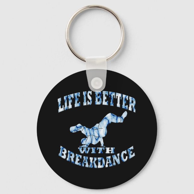 Break Dance Keychain (Front)