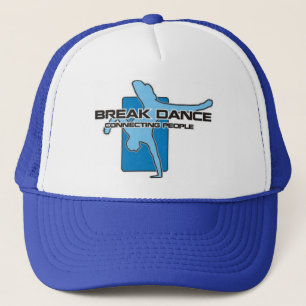 break dance trucker hat