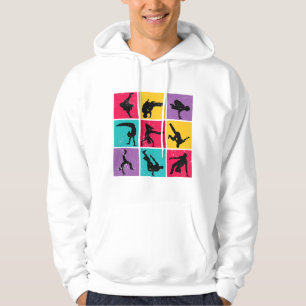 Break Dancing Retro Vintage Hip Hop43 Hoodie