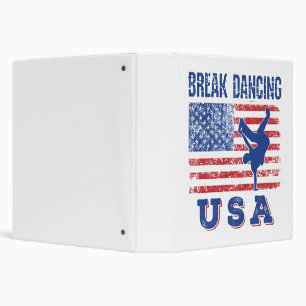 Break Dancing USA Binder