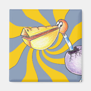 Break Free Square Magnet