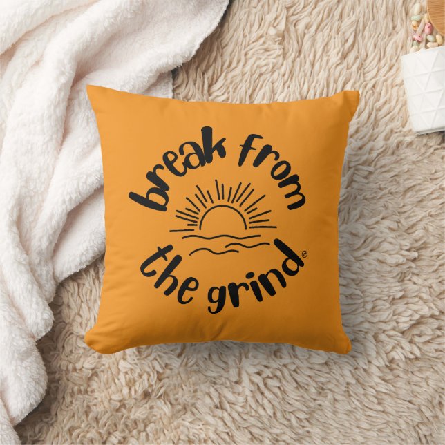 Break From The Grind Pillow (Blanket)