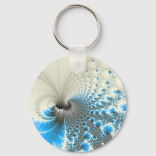 Break on Through - Fractal Art Keychain