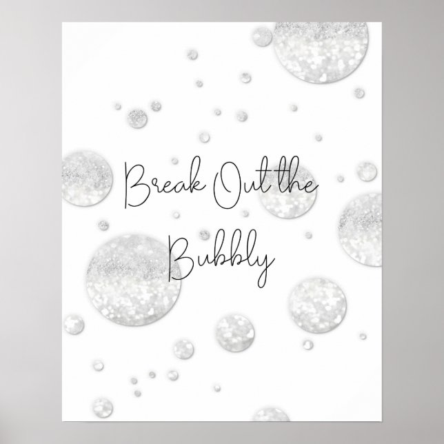 Break out the Bubbly Poster (Front)