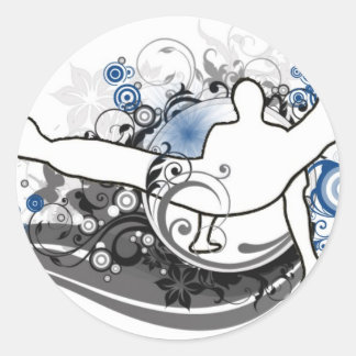 Break Something Classic Round Sticker