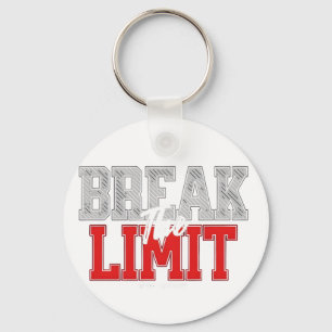 Break the Limit Motivational Gym Keychain