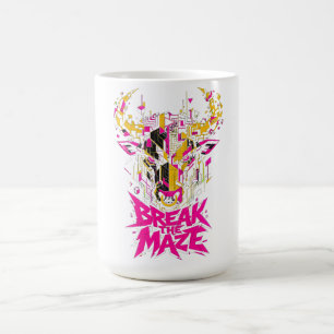 Break The Maze Cyber Bull Graphic Men's T-Shirt Coffee Mug