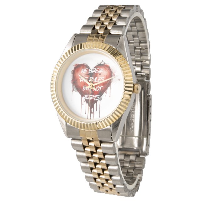 Break the rules watch (Angled)