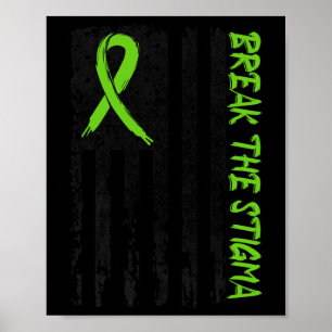 Break The Stigma Mental Health Awareness Poster