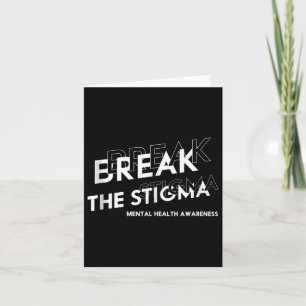 Break The Stigma Mental Health Awareness Tank Top Card