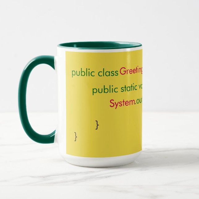 Break Time Mug (Left)