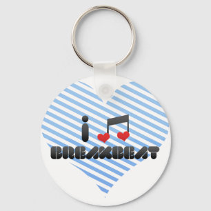 Breakbeat fan keychain