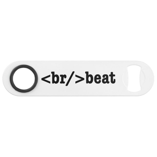 breakbeat HTML Code Bar Key (Front (Horizontal))