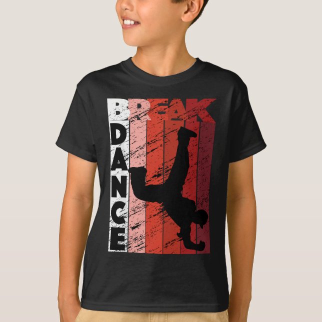 Breakdance B-Boy Breakdancer Breakdancing Hip Hop  T-Shirt (Front)