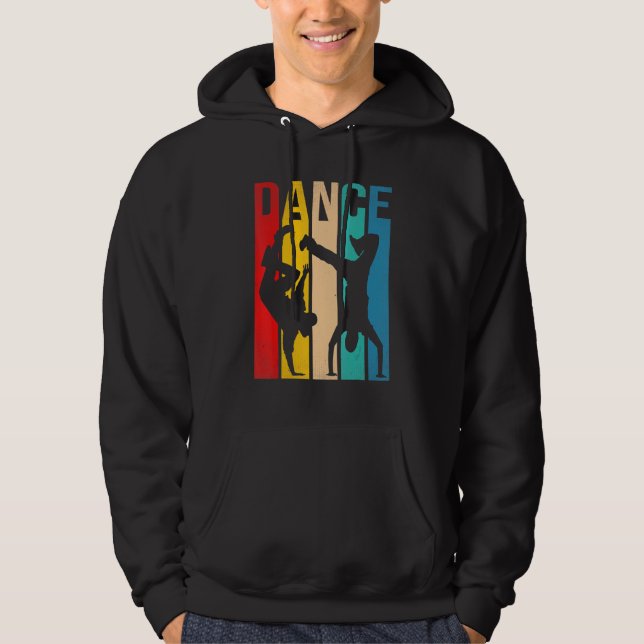 Breakdance B Boy Breakdancer Hip Hop Rap Dancer Hoodie (Front)