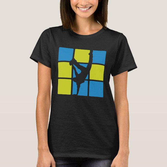 Breakdance Breakdancer Break Dancing B Boy Dance D T-Shirt (Front)