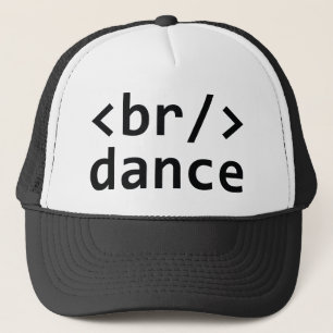 Breakdance Code Trucker Hat