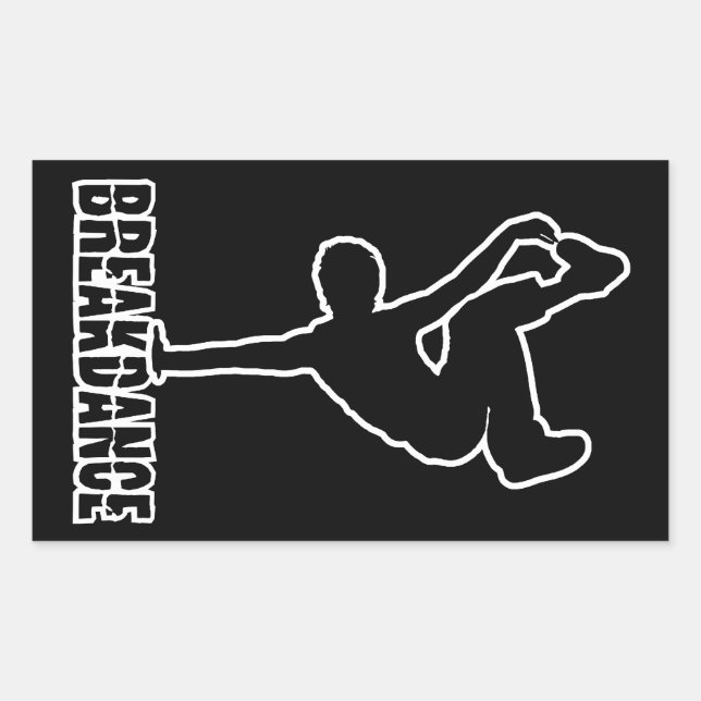 Breakdance custom colour stickers (Front)