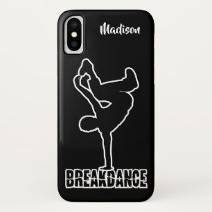 Breakdance custom name & colour phone cases