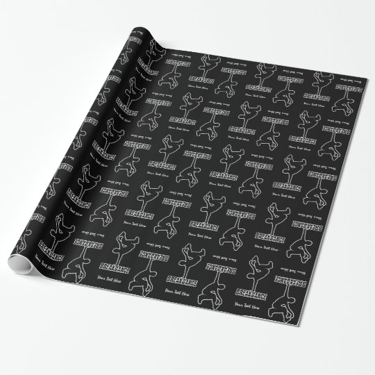 Breakdance custom wrapping paper