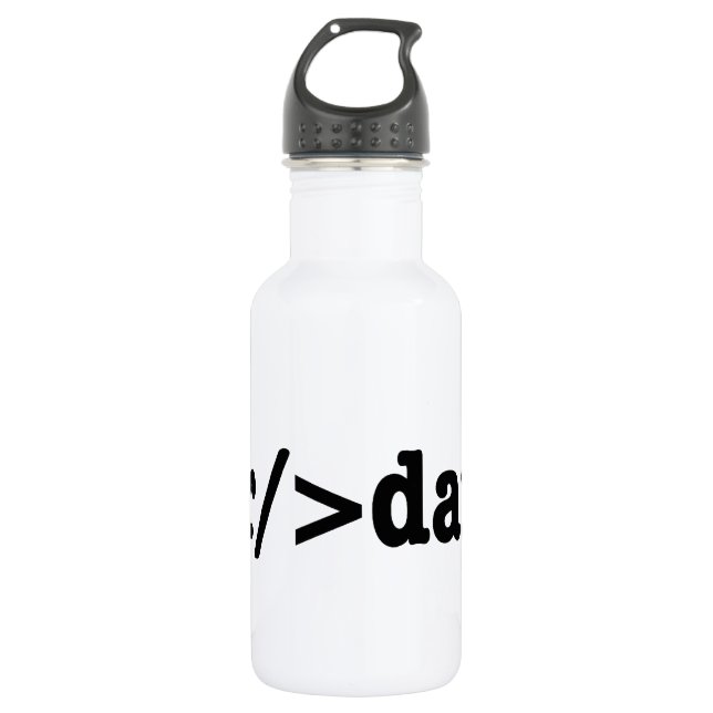 breakdance HTML Code 532 Ml Water Bottle (Front)