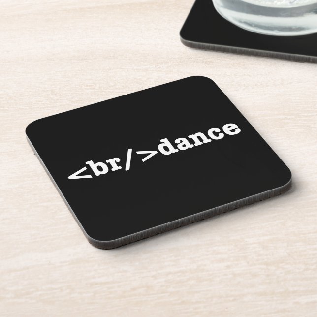 breakdance HTML Code Coaster (Left Side)