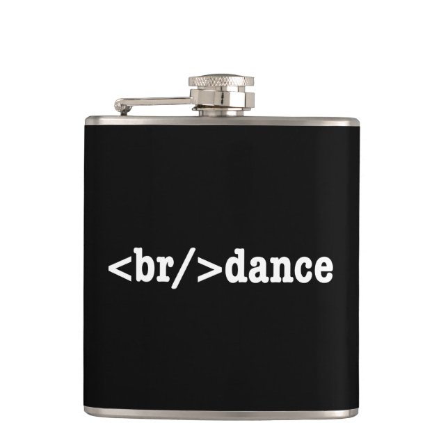 breakdance HTML Code Hip Flask (Front)