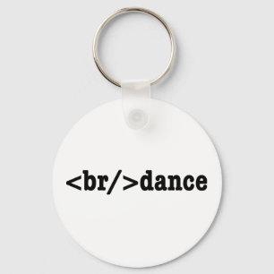 breakdance HTML Code Keychain