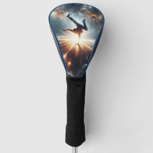 Breakdance meets the Universe Golf Head Cover