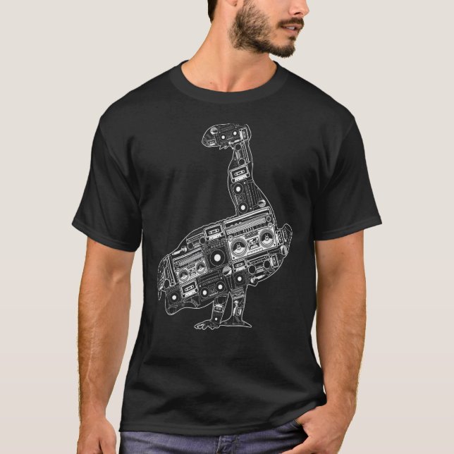 Breakdance Sillhouette Street Dance Breakdance T-Shirt (Front)