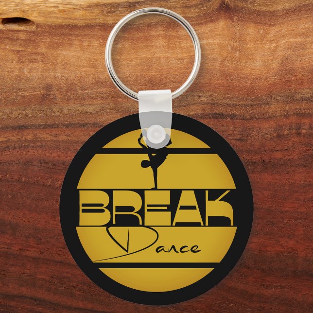 Breakdance yellow black with dancer keychain (Creator Uploaded)