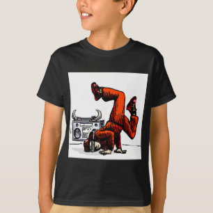 Breakdancer and Box Hip Hop T-Shirt