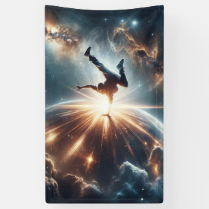 Breakdancer in action, Ai, Action in the Galaxy Banner