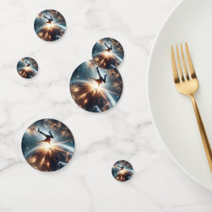 Breakdancer in action, Ai, Action in the Galaxy Confetti