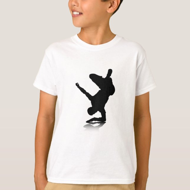 Breakdancer (on elbow) T-Shirt (Front)