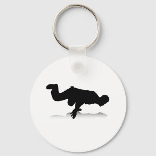 Breakdancer (on one hand) keychain