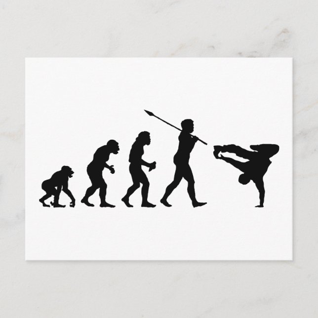 Breakdancer Postcard (Front)