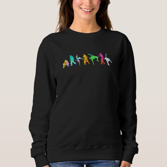 Breakdancing 3 sweatshirt (Front)
