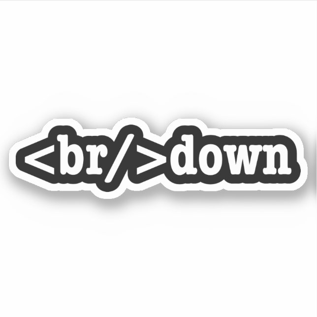 breakdown HTML Code (Front)