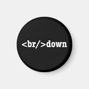 breakdown HTML Code Magnet