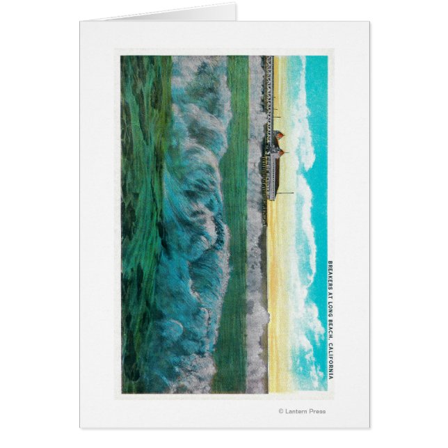 Breakers at Long Beach, California (Front)