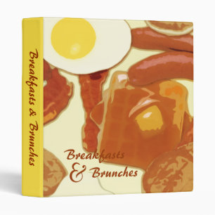 Breakfast 1" Recipe Binder