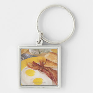 Breakfast 2 keychain