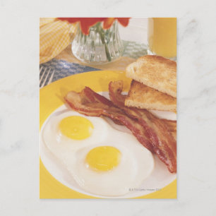 Breakfast 2 postcard