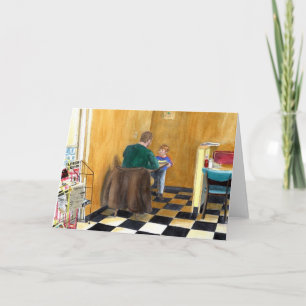 Breakfast at Duffy's Greeting Card