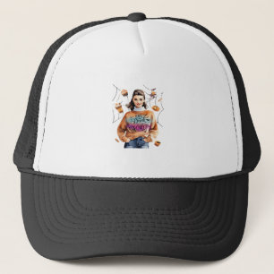 Breakfast At Halloween’s Eat Drink And Be Scary Trucker Hat